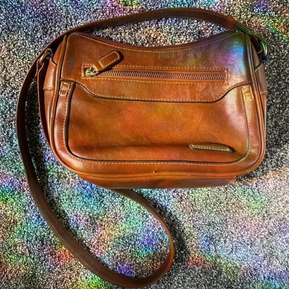 Vintage Faux Leather Purse